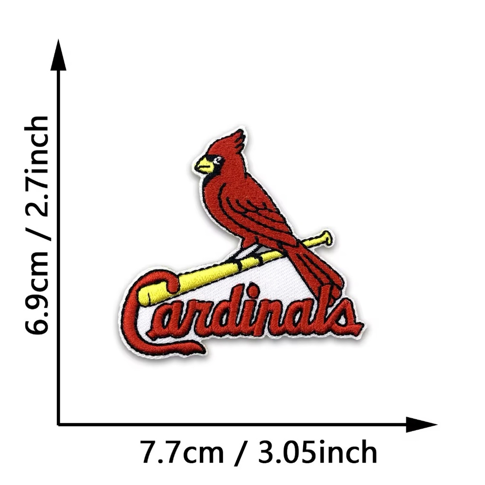 Vintage St.Louis Cardinals MLB Patches DIY Baseball All Teams Embroidered SL MO